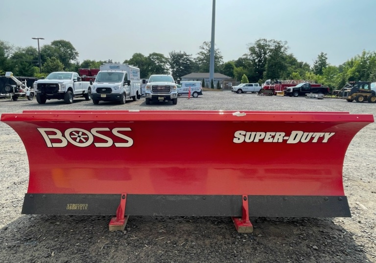 Boss Super Duty plow at our shop