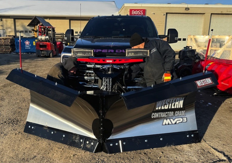 Western contractor grade plow at our shop